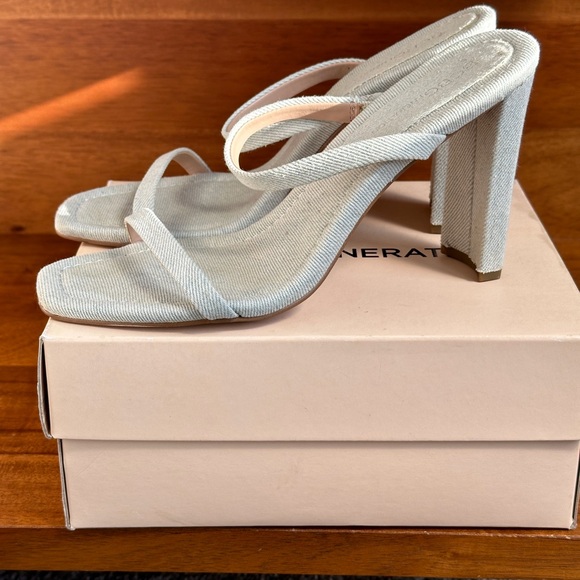 BCBGeneration Whitney Denim Heels | 8 - Picture 2 of 4